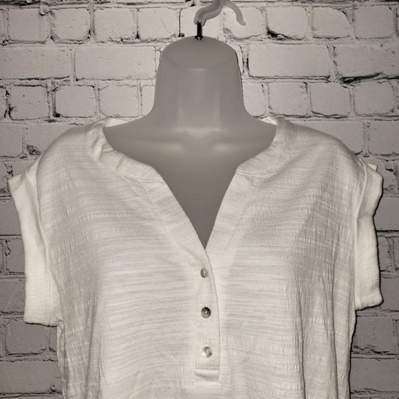 Jane + Delancey Size S White Top - Picture 3 of 4